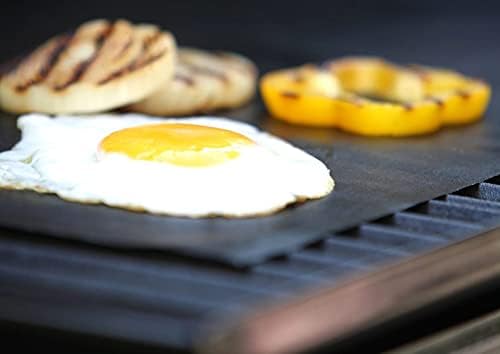 Non-Stick Reusable BBQ Grill Mats 5 Pack