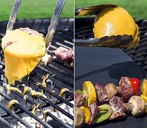 Non-Stick Reusable BBQ Grill Mats 5 Pack