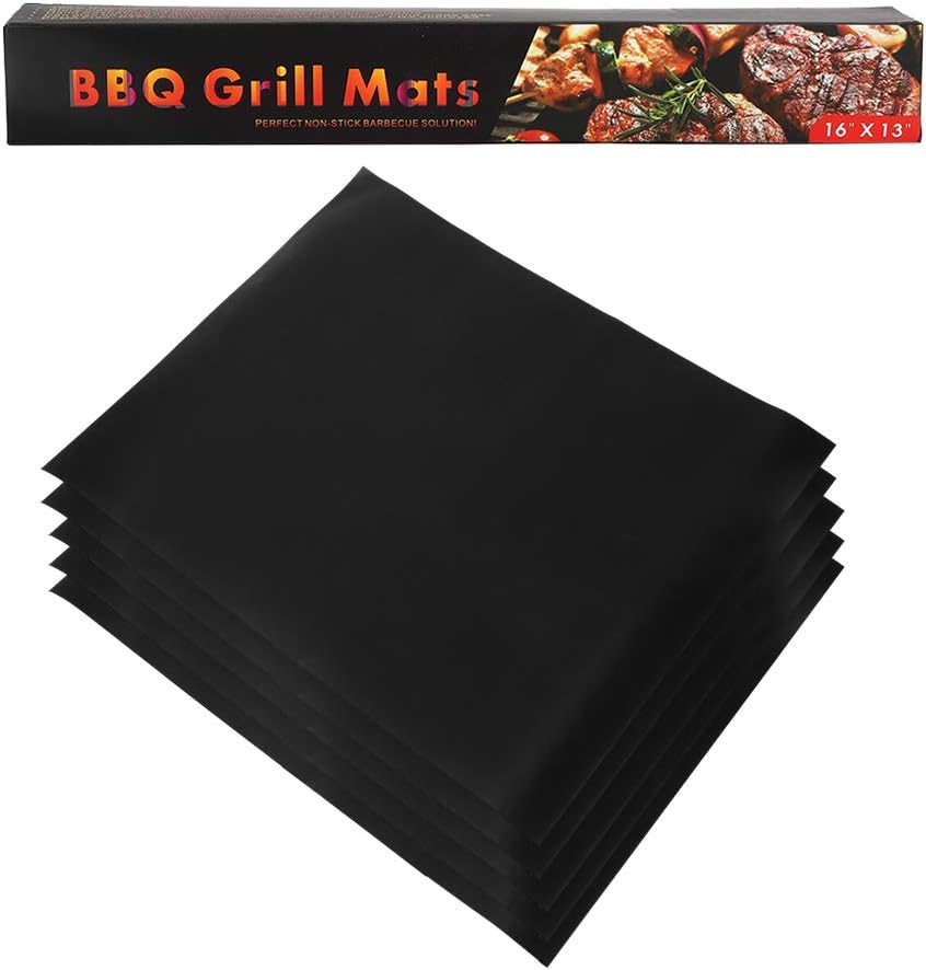 Non-Stick Reusable  BBQ Grill Mats 5PCS
