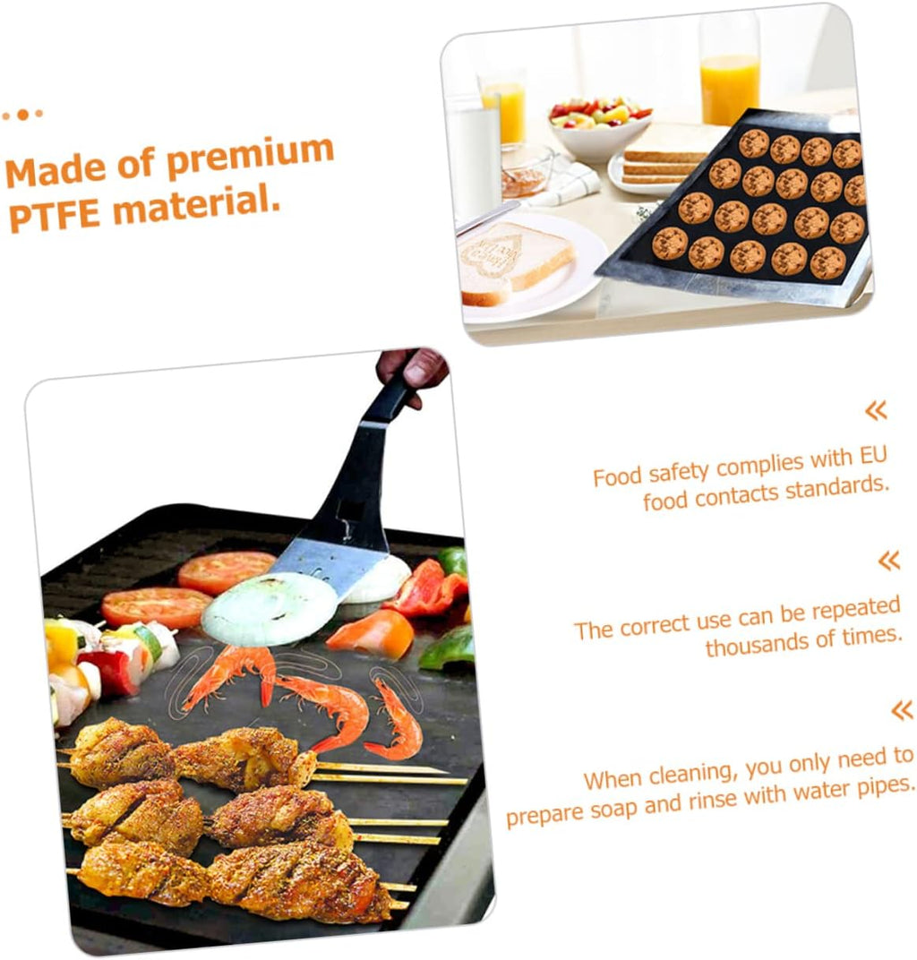 Non-Stick BBQ Grill Mats 4Pcs