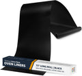 Black Non-Stick Reusable Oven Liner Mats