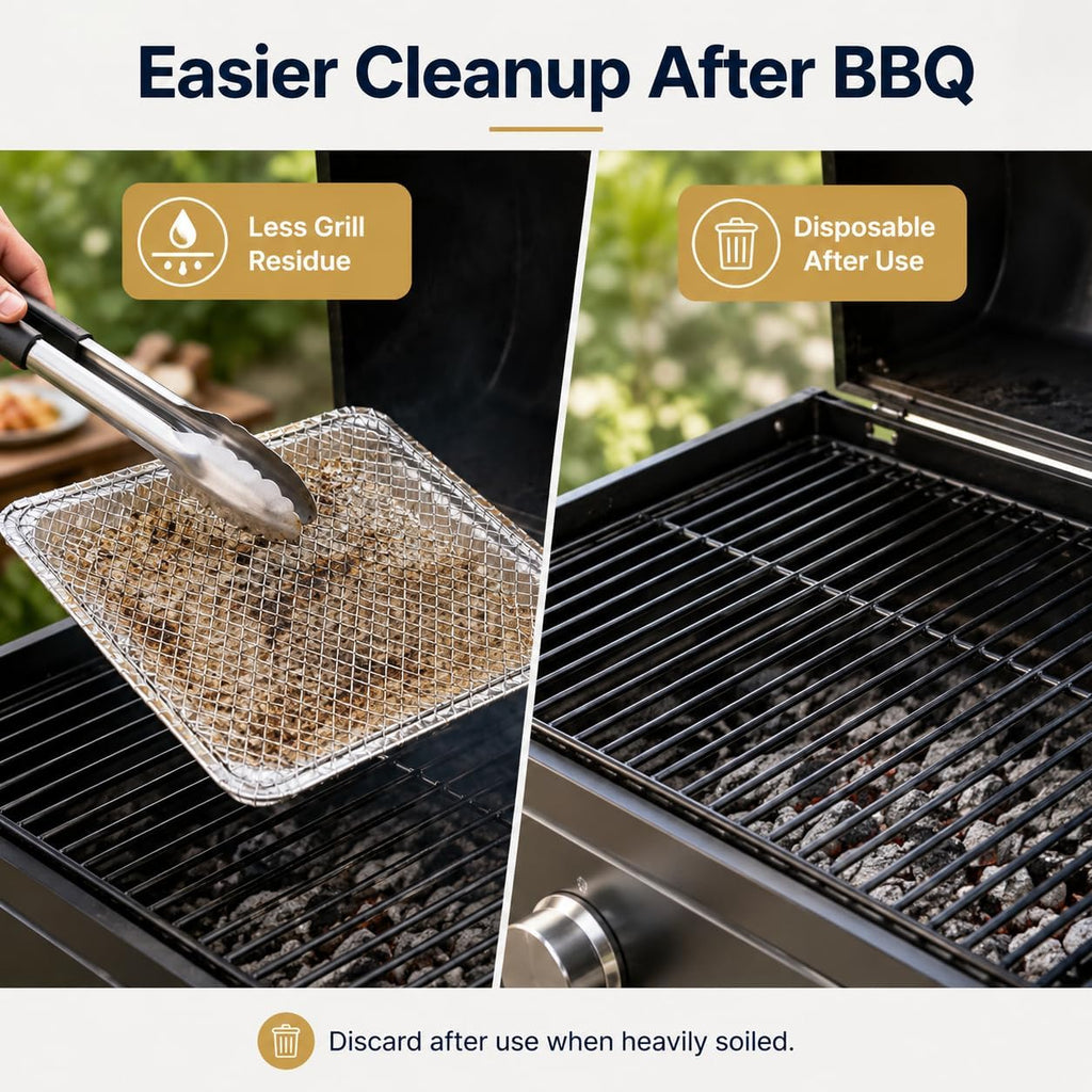 BBQ Mesh Mats 10 Pack