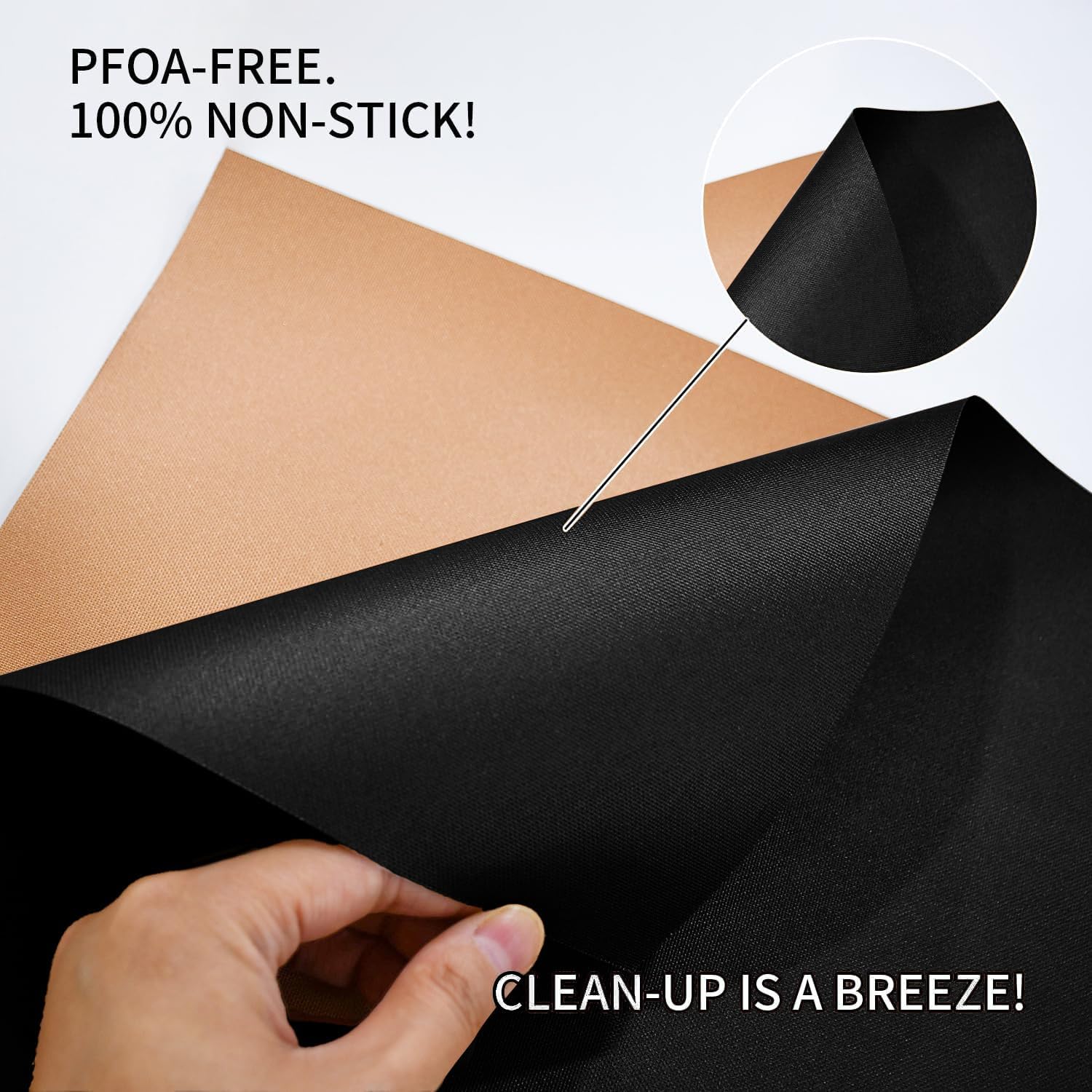 Non-Stick BBQ Grill Mats Set of 8