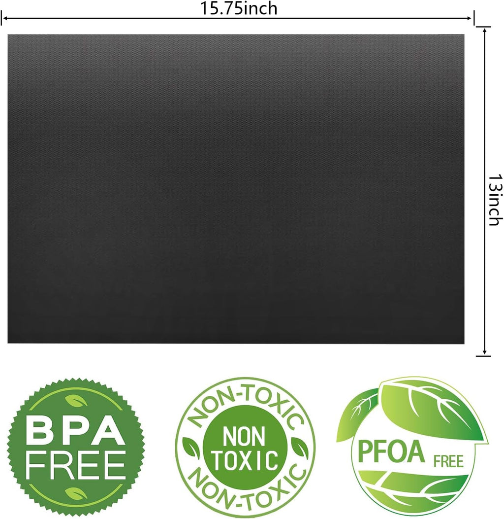 Non-Stick BBQ Grill Mats Set of 8