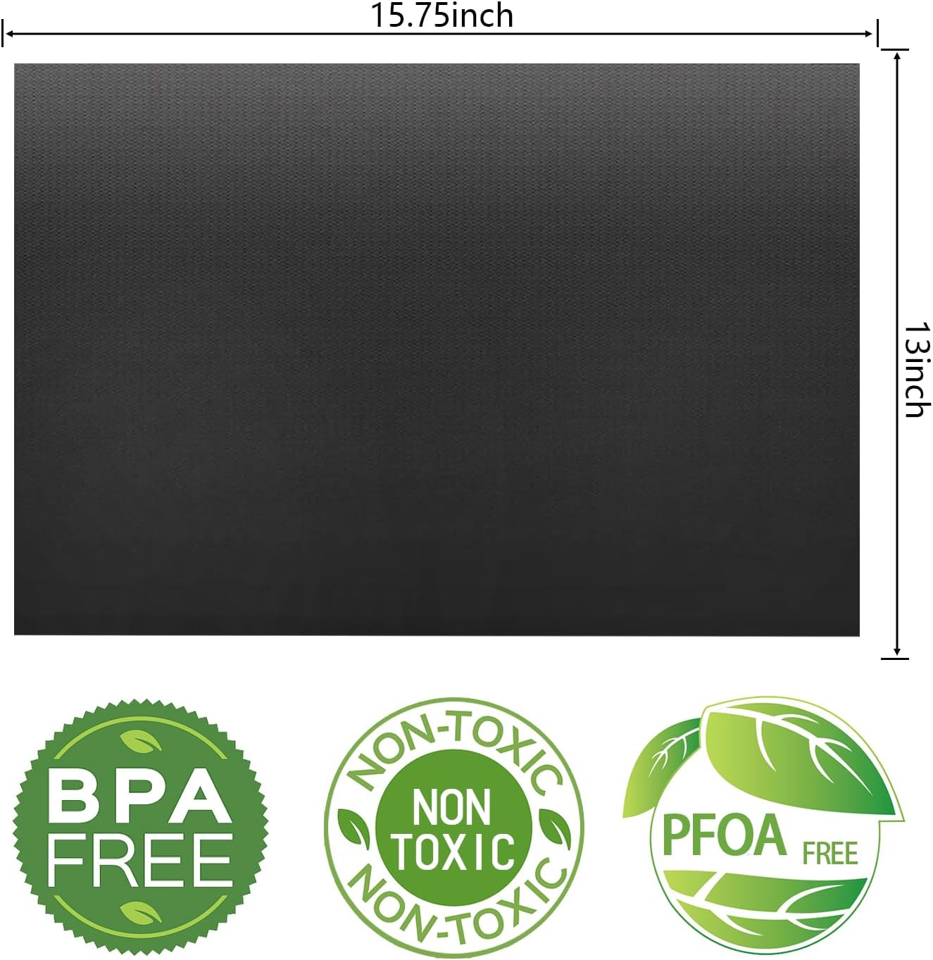 Non-Stick BBQ Grill Mats Set of 8