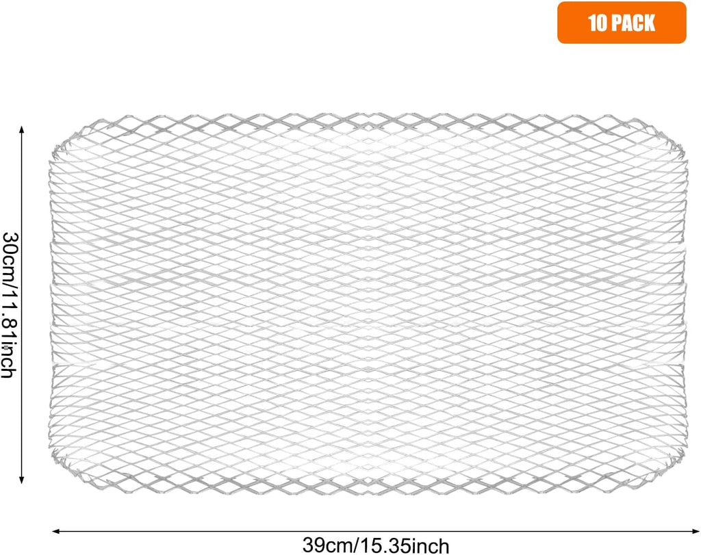 Disposable BBQ Grill Mesh Mats 10 Pack