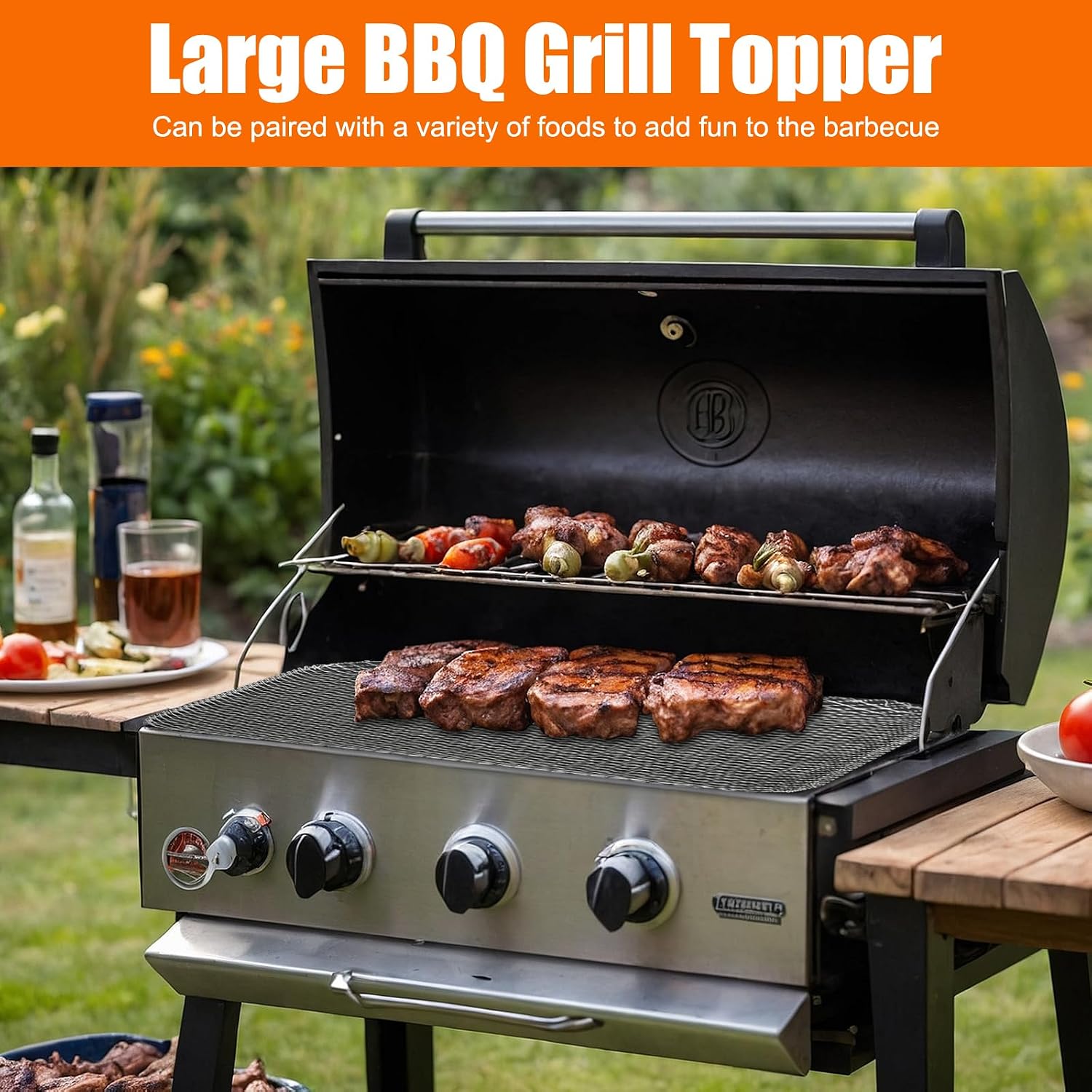 Disposable BBQ Grill Mesh Mats 20 Pack