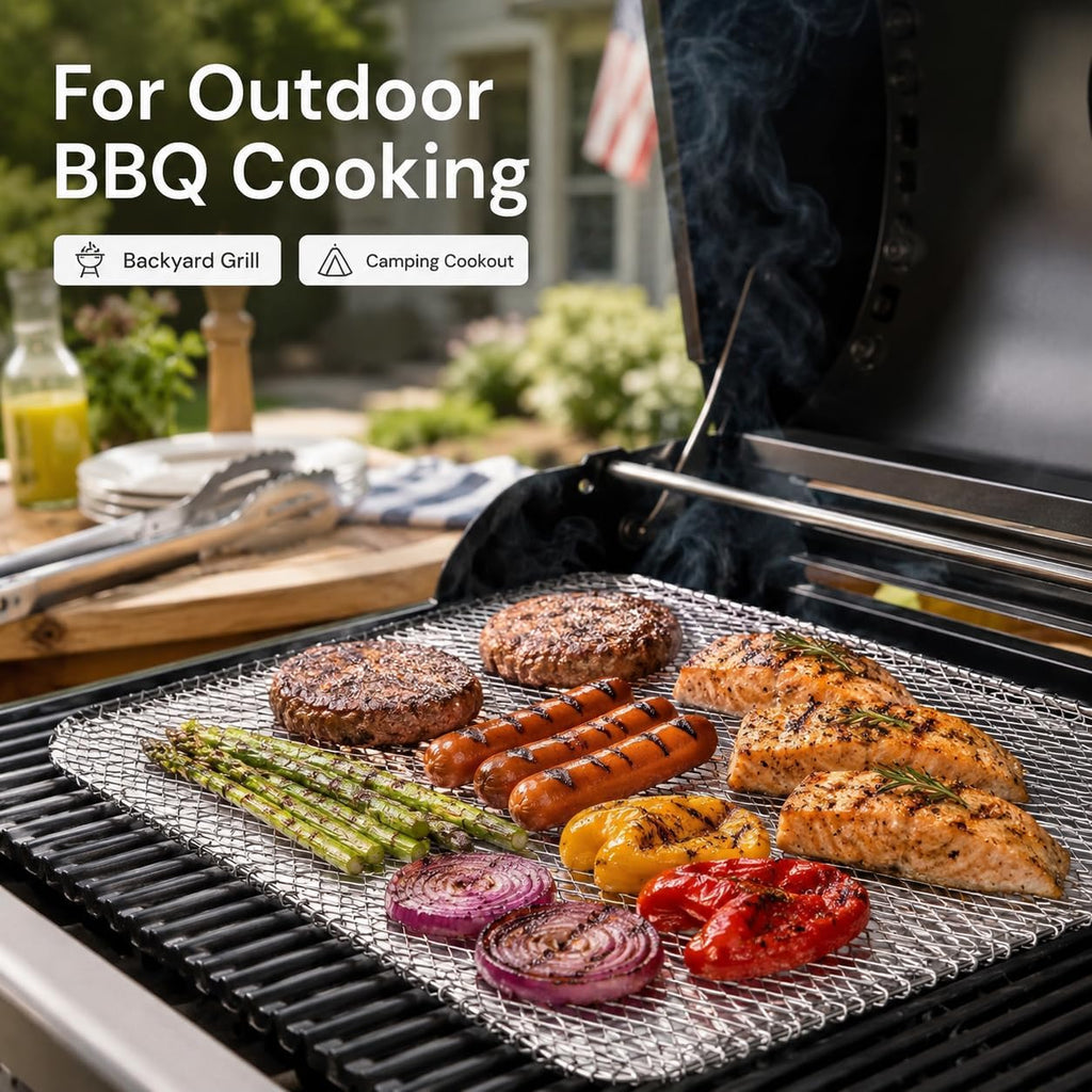 BBQ Mesh Mats 10 Pack