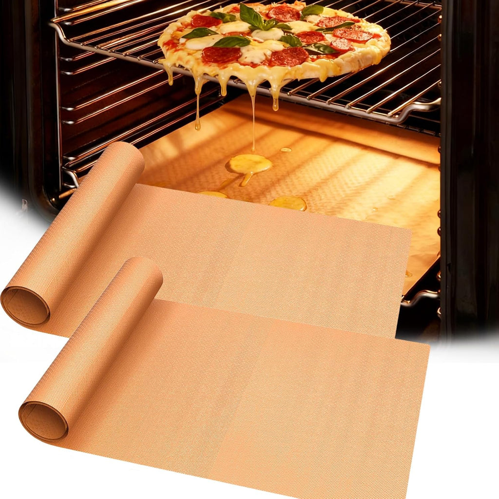 Stick Reusable Oven Liners 2 Pack 17x25 Inch
