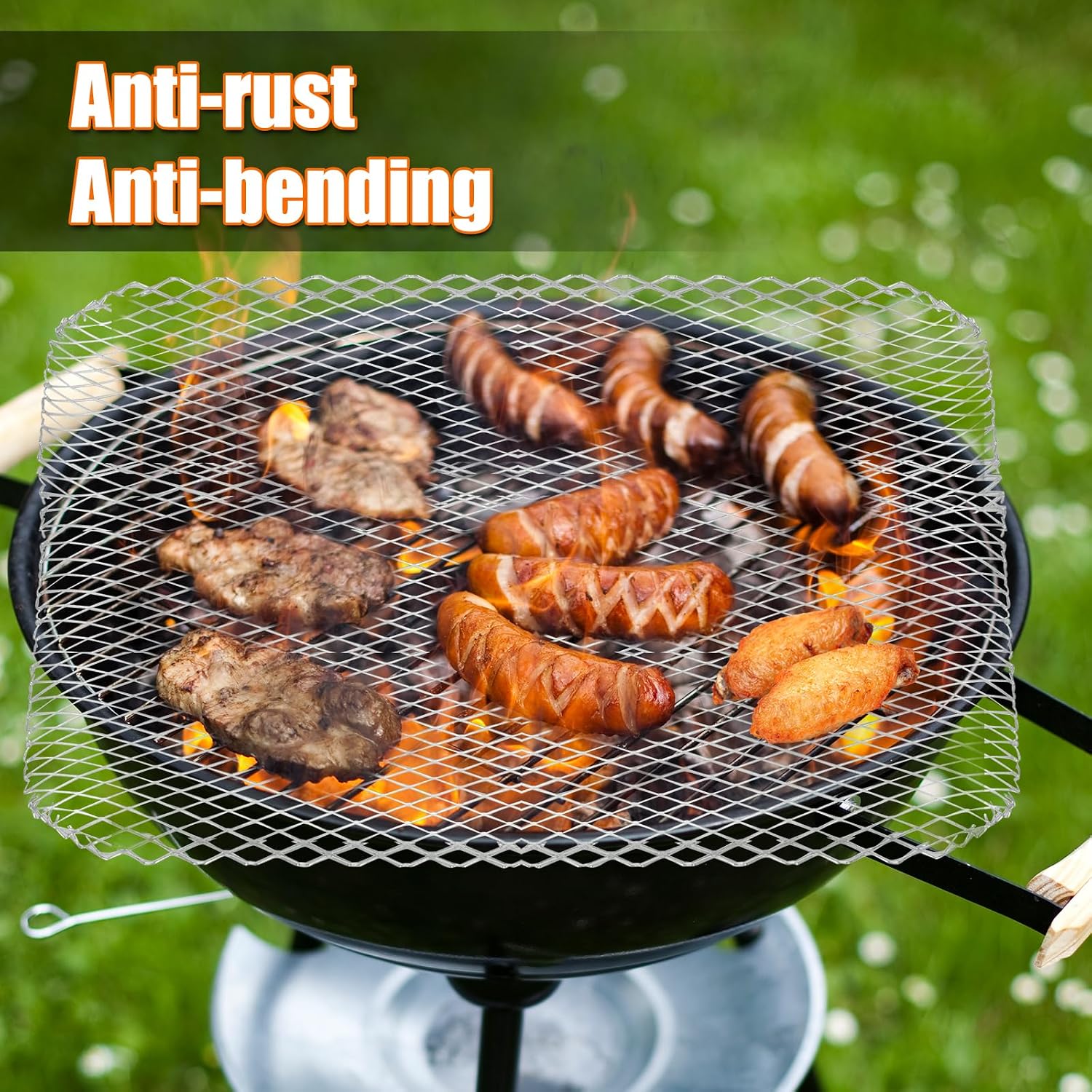 Disposable BBQ Grill Mesh Mats 20 Pack