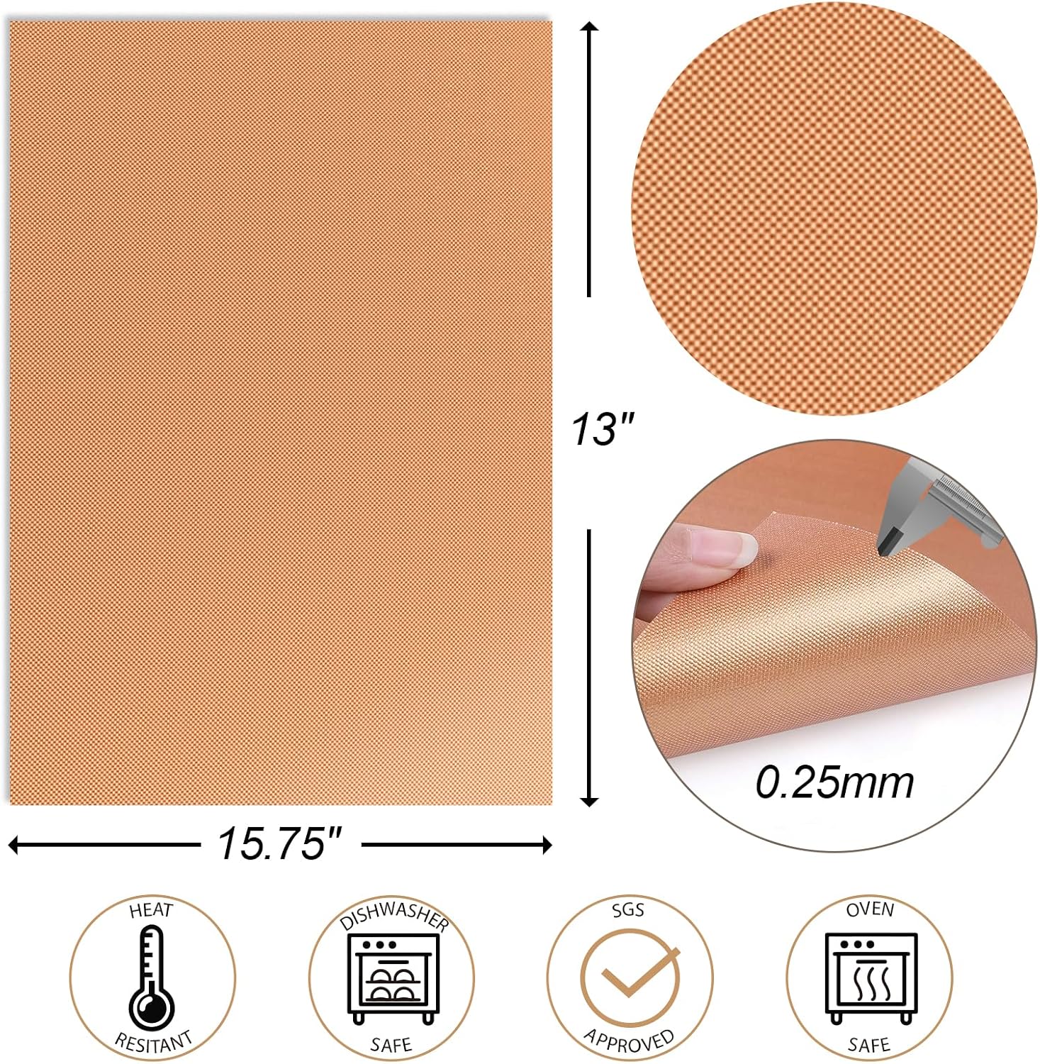 Mats 7 Pack 15.75x13 Inch