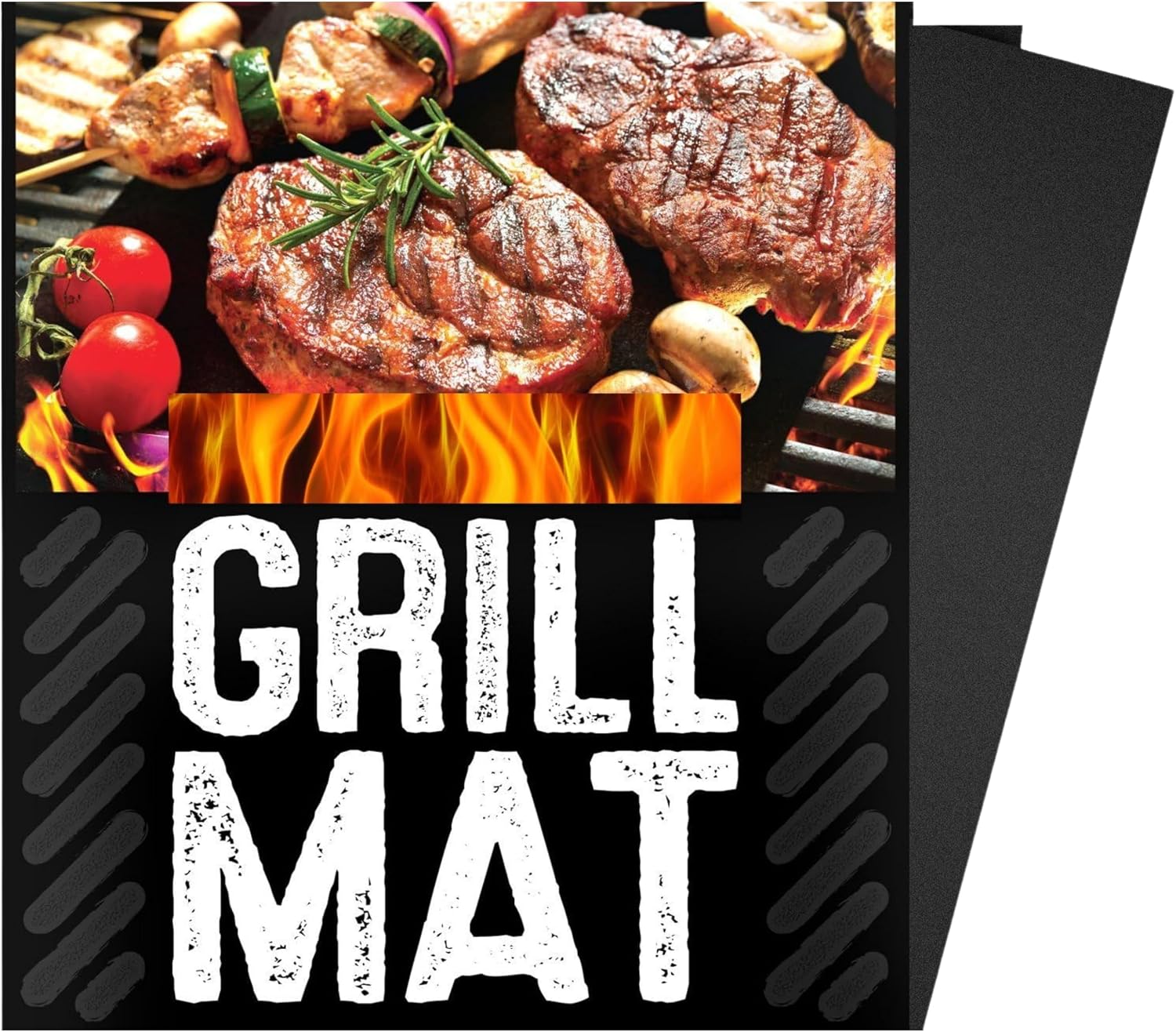 Non-Stick Reusable BBQ Grill Mats 5 Pack