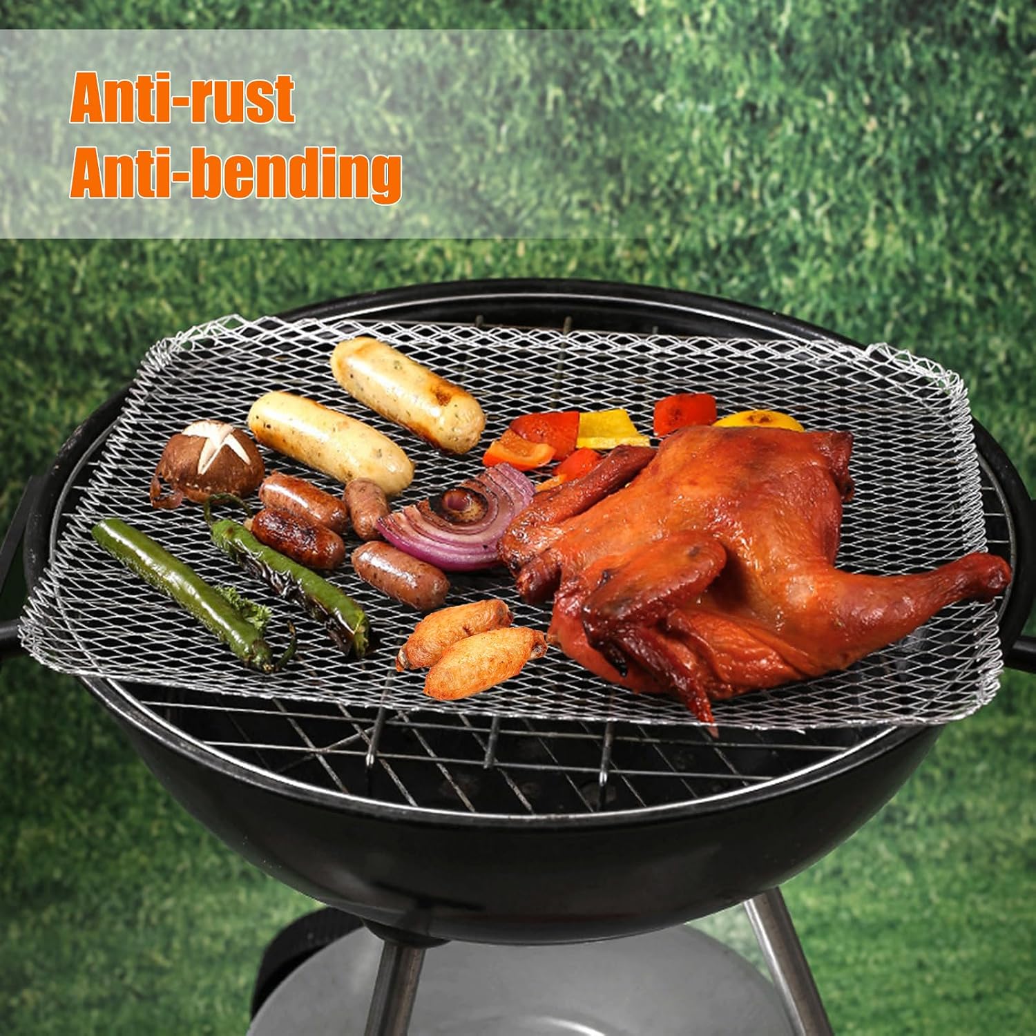 Disposable BBQ Grill Mesh Mats 10 Pack