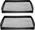 Black Non-Stick Grill Mesh Baskets Pack of 2