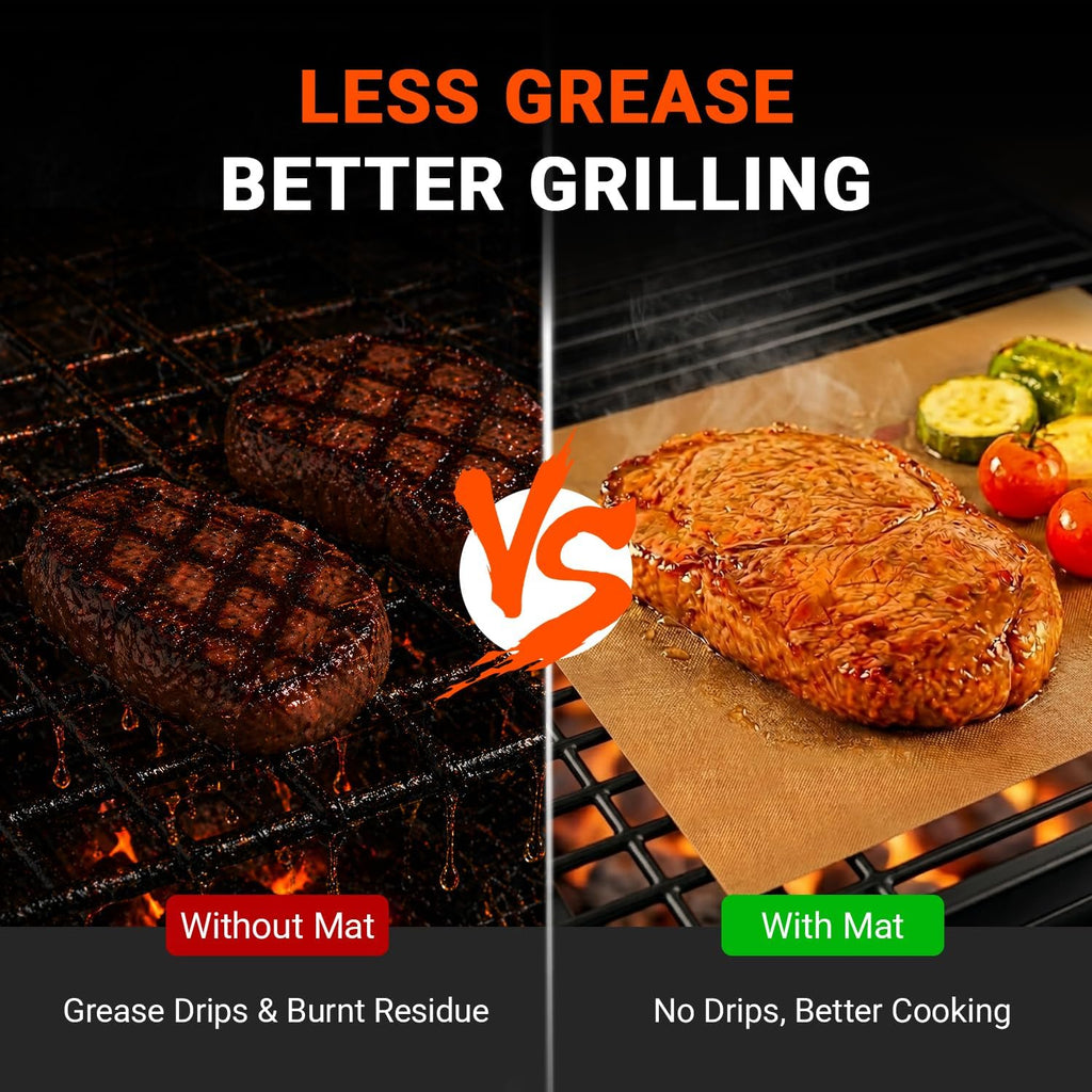Stick Reusable Grill Mat Roll 15.75 x 100 Inch
