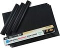 Black Non Stick Reusable Oven Liner Mats 3 Pack
