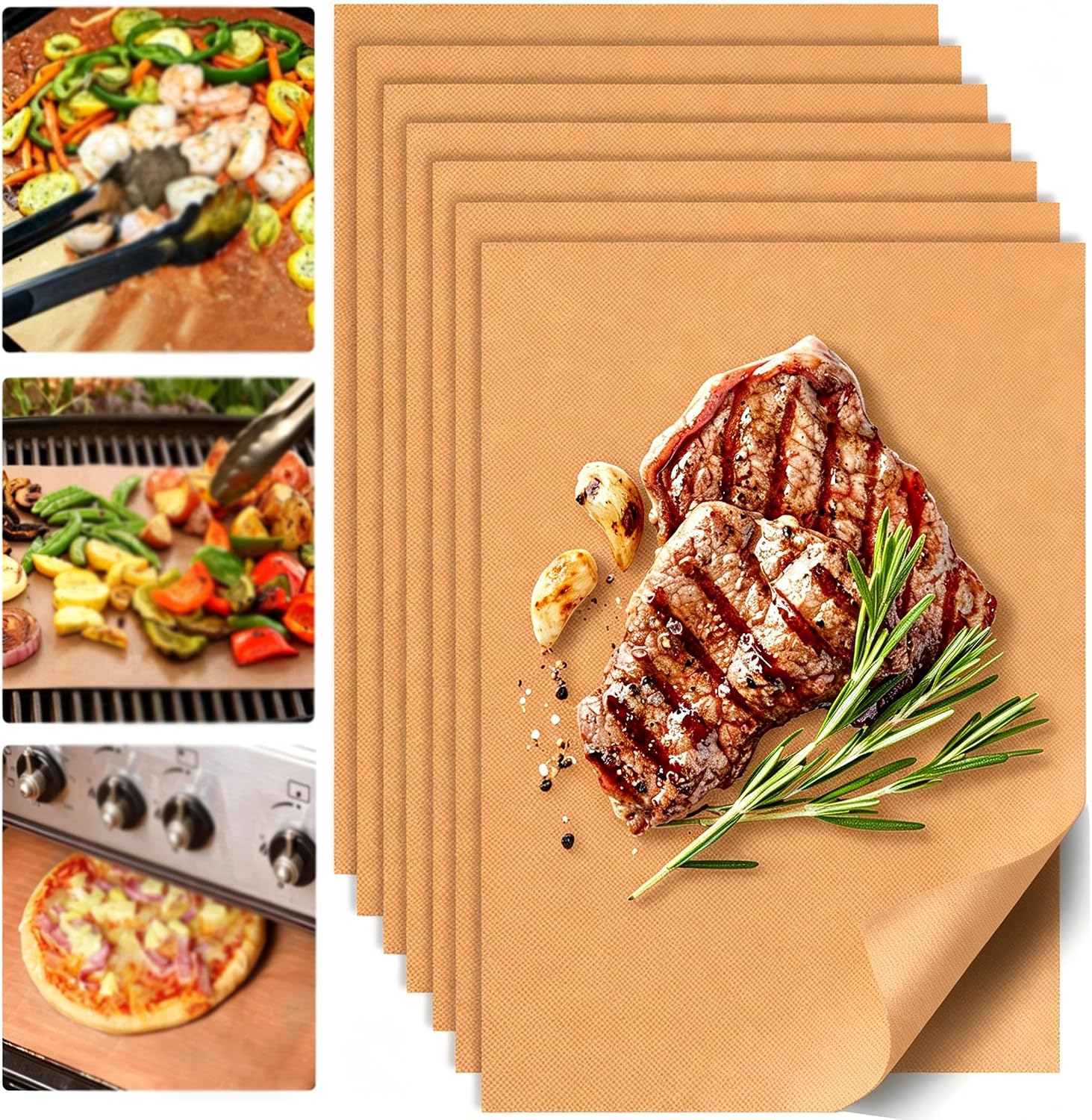 Mats 7 Pack 15.75x13 Inch
