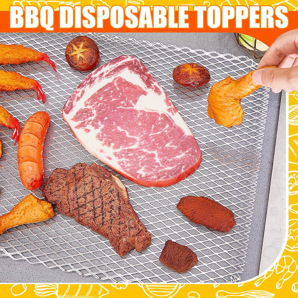 Grill Mesh Mats 30 Pcs