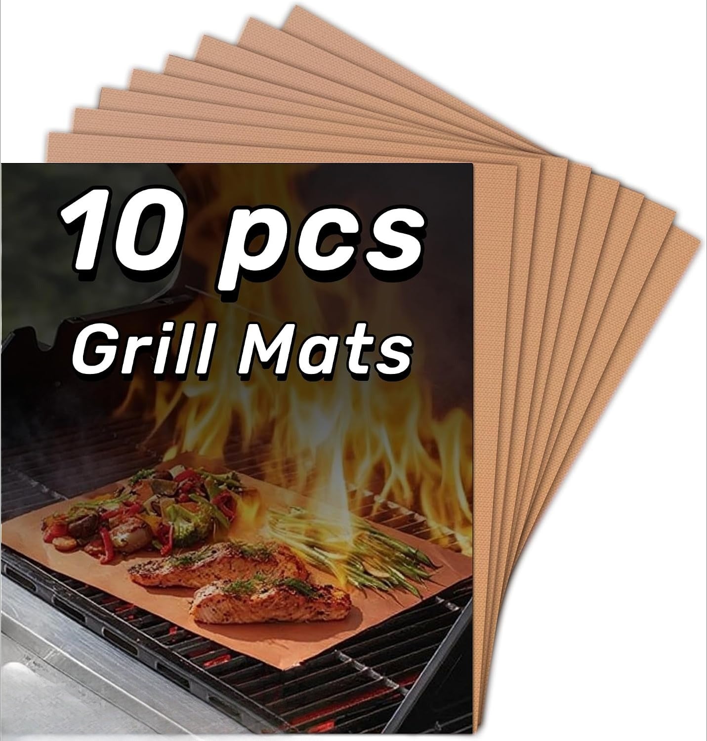 Mats 10 Pack 15.75x13 Inch
