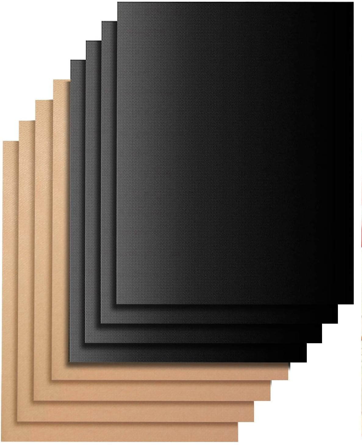 Non-Stick BBQ Grill Mats Set of 8